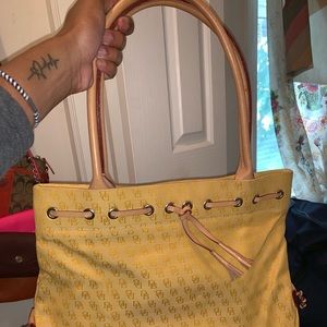 Yellow 👑 Dooney and Burke